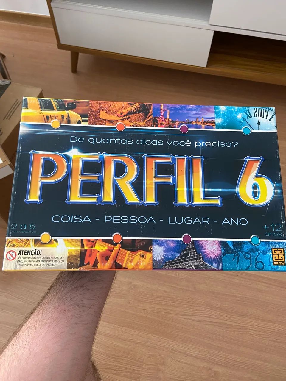 Jogo de Tabuleiro Perfil 6