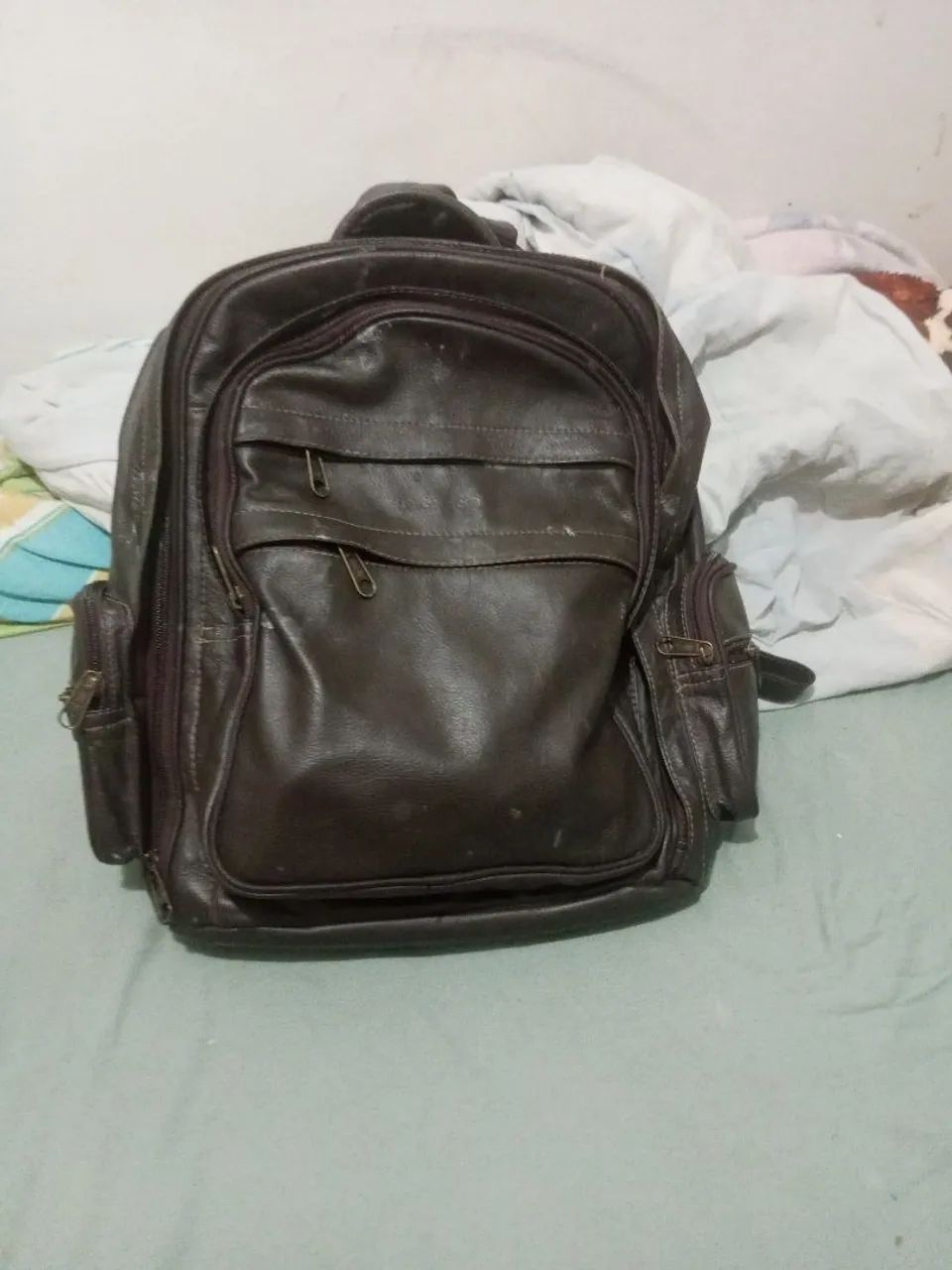 Mochila de couro