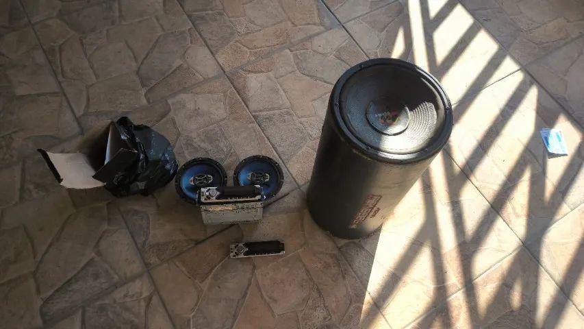 Som para carro usado  - Foto 2