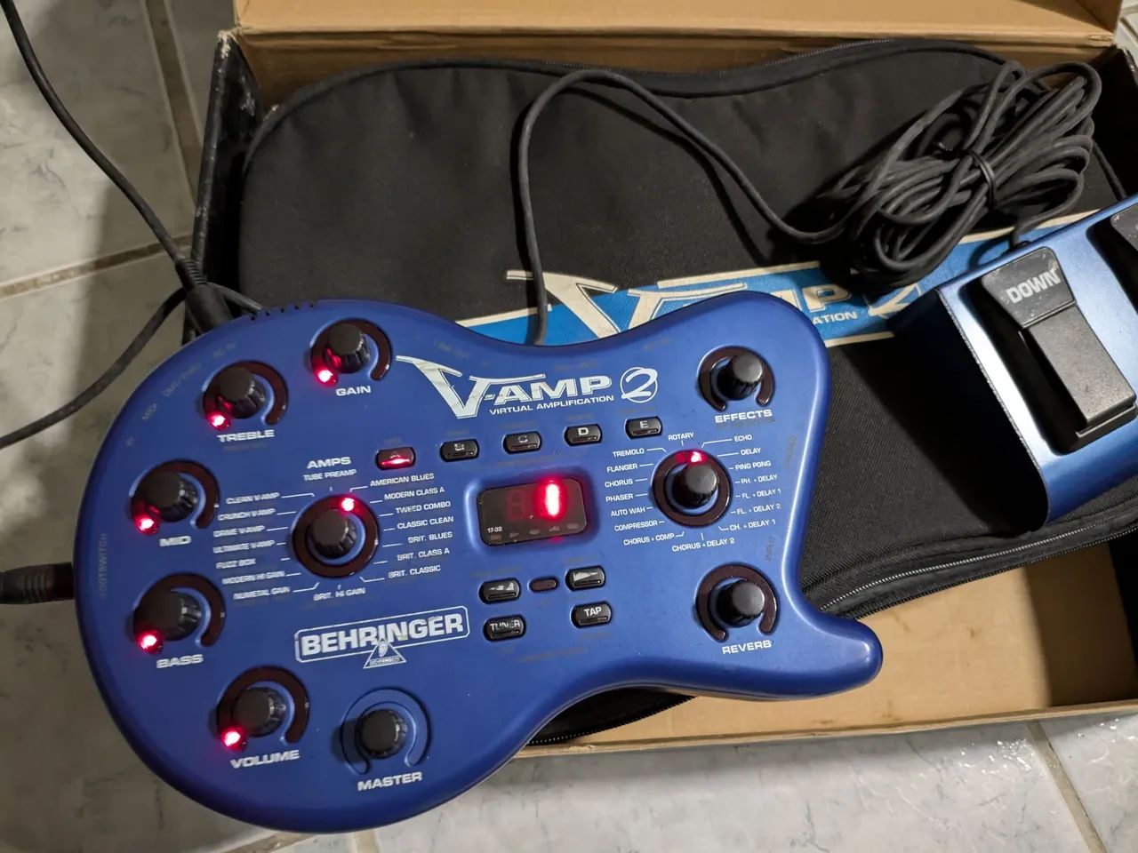 Pedaleira Vamp2 completo!