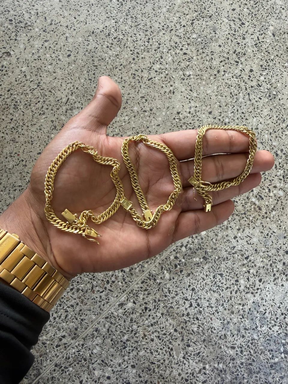 Pulseira de ouro 18k - Foto 3