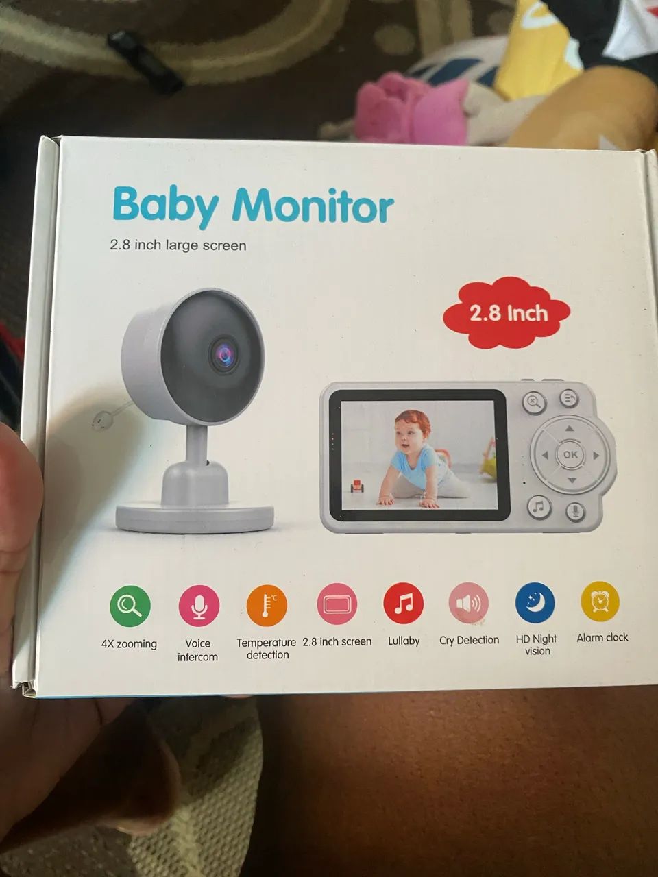 Babá eletrônica nunca usada  - Foto 3