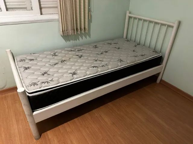 Cama de Solteiro + Colchão