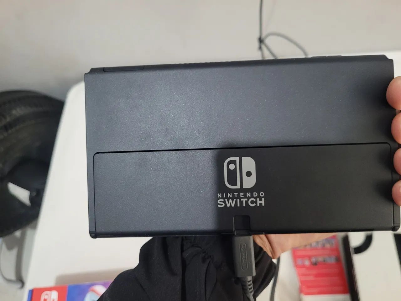 Nintendo Switch OLED Branco - Foto 3