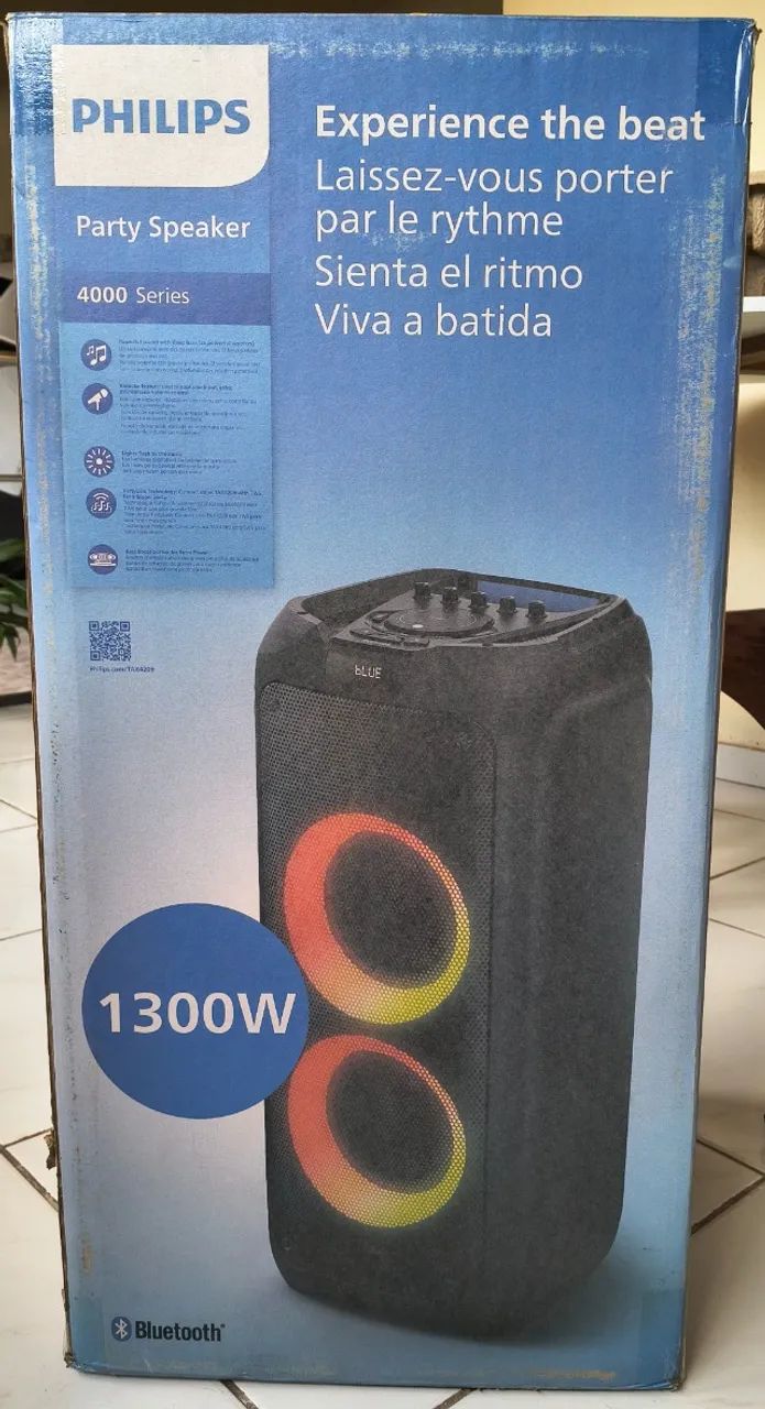 Caixa de som Philips 