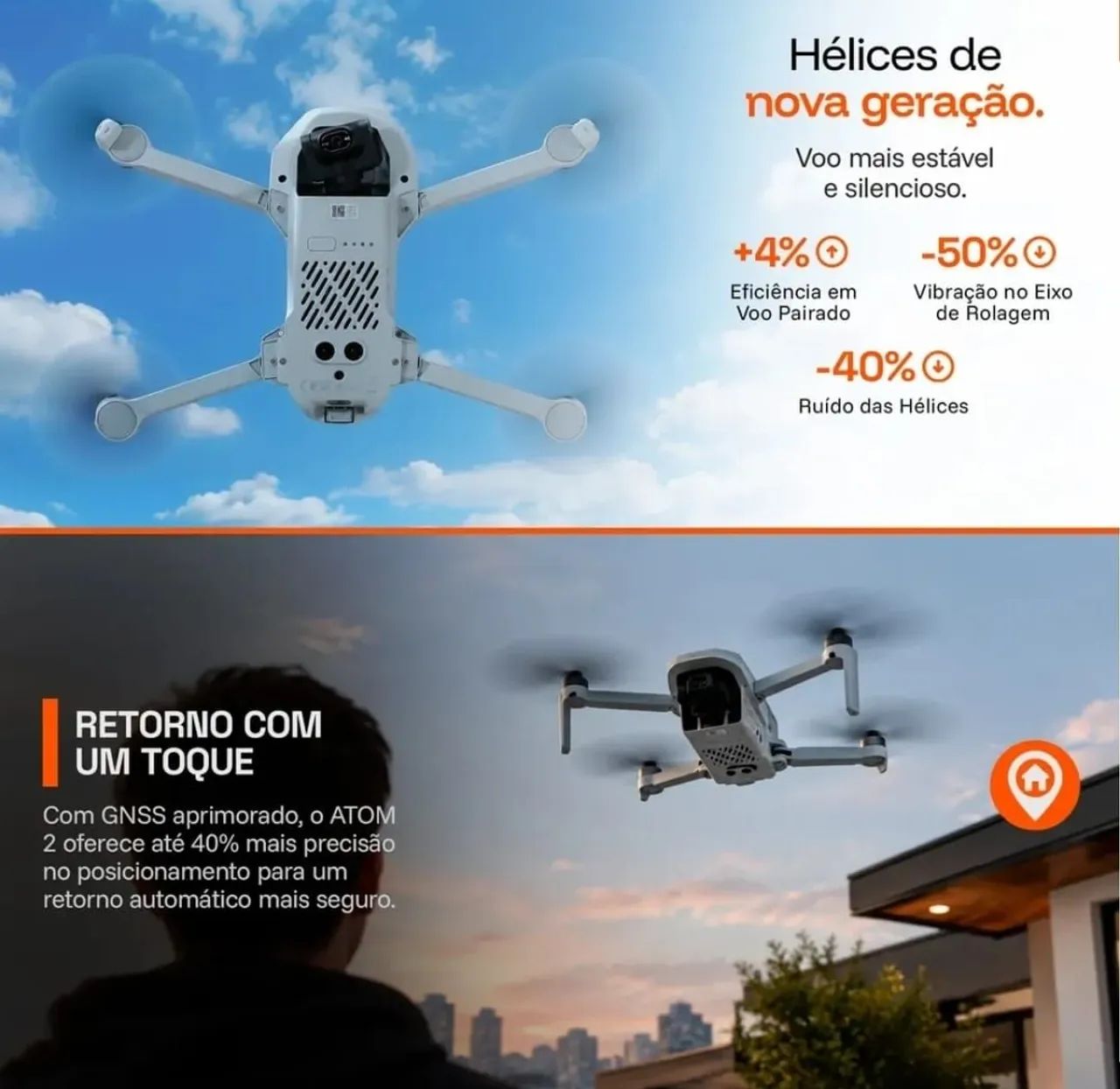 Drone Potensic Atom 2 - Foto 4