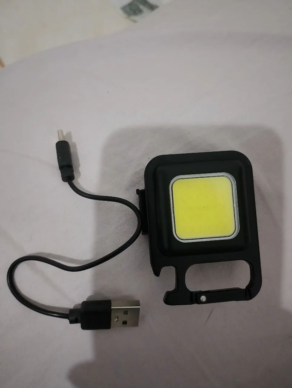 Lanterna led chaveiro recarregável  - Foto 3
