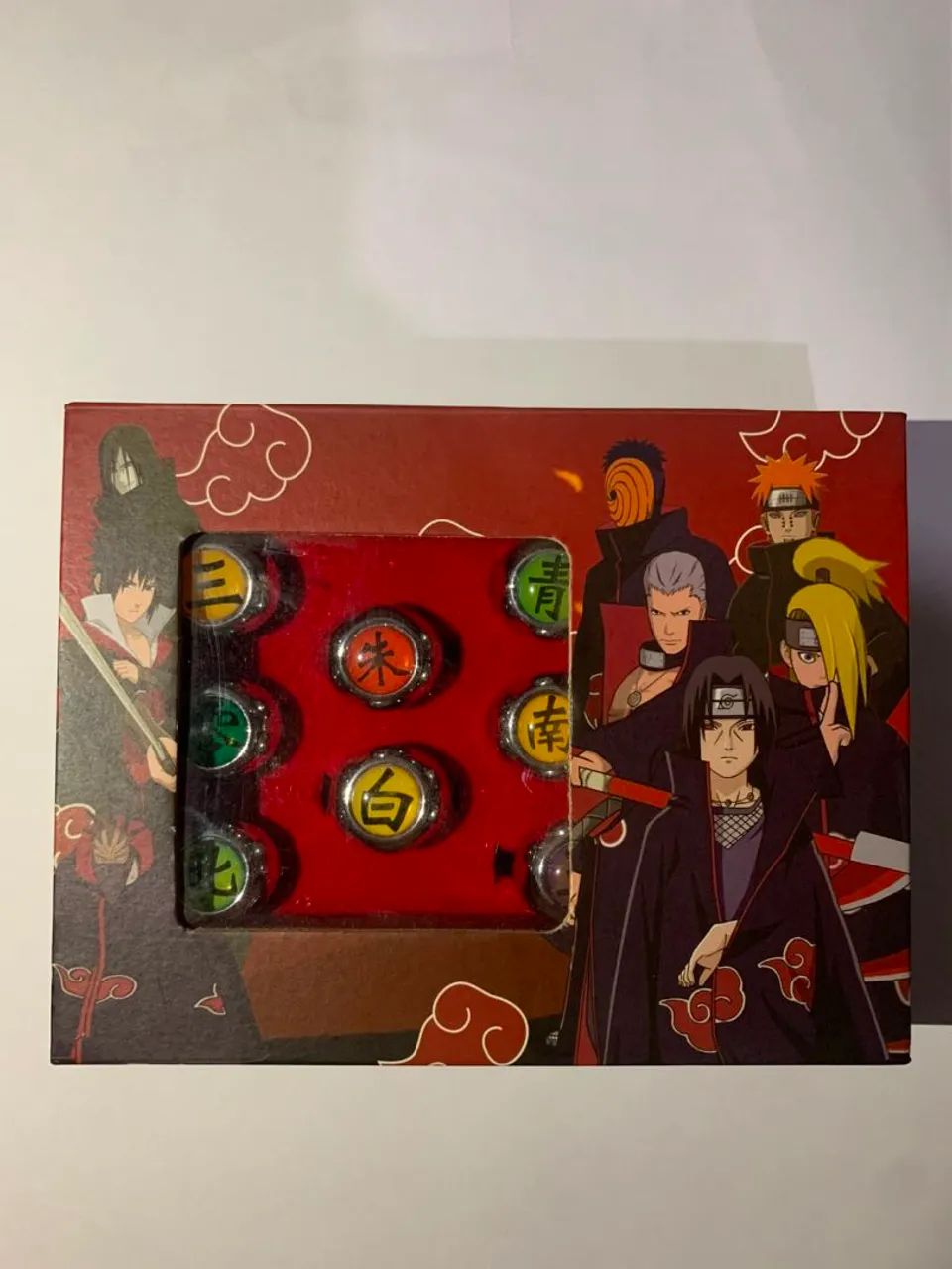 Manto Akatsuki M + Kit de anéis - Foto 5