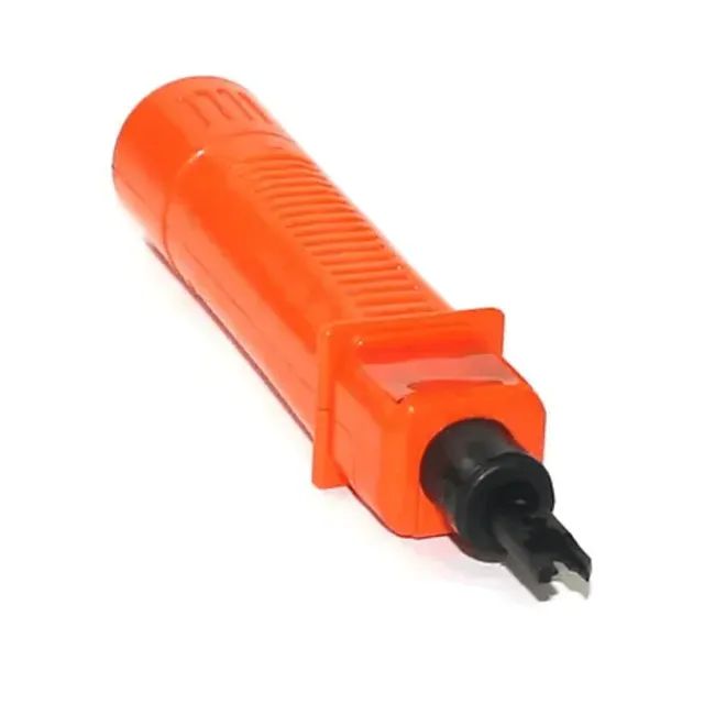 Alicate de Impacto ADCONNECT, Punch Down, Patch Panel, Laranja - AD-10017 - Foto 4