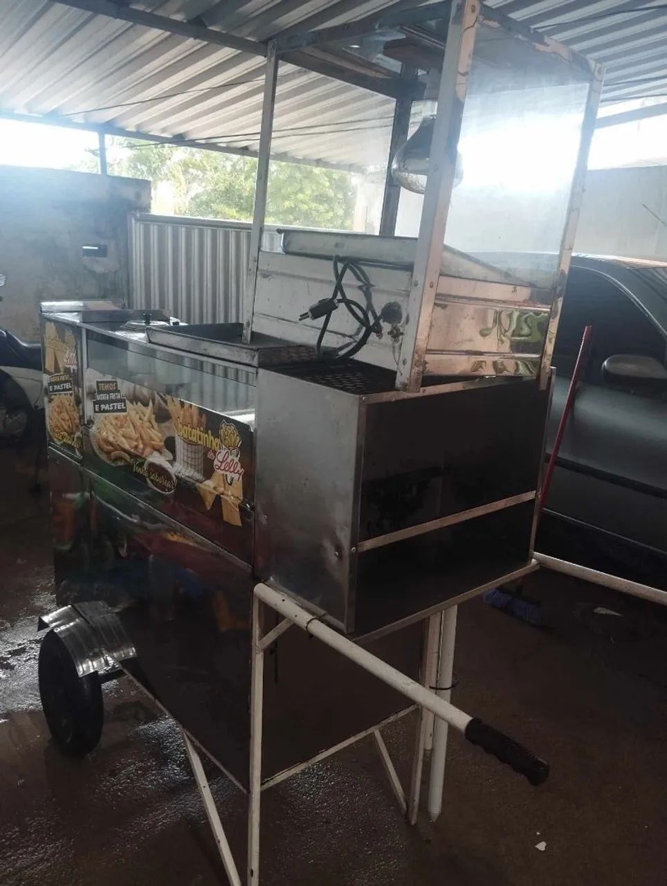 Carrinho de Lanche Muito Uso