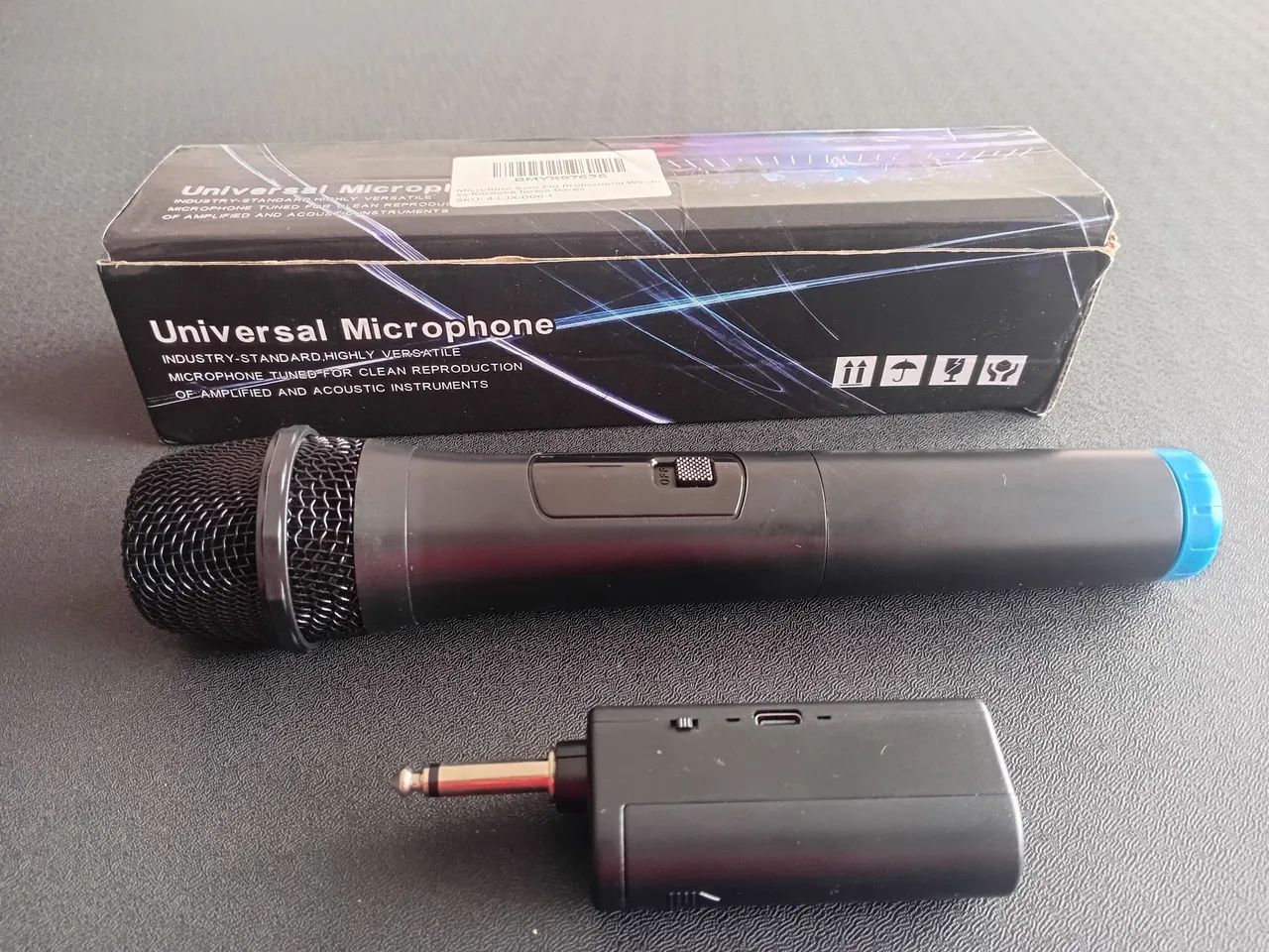 01 microfone sem fio
