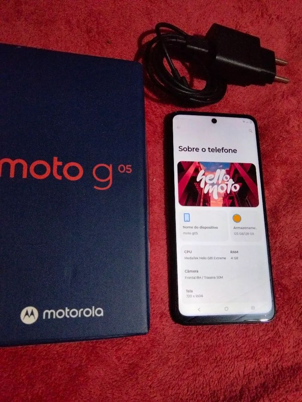 Celular moto g05 novo na caixa  - Foto 2