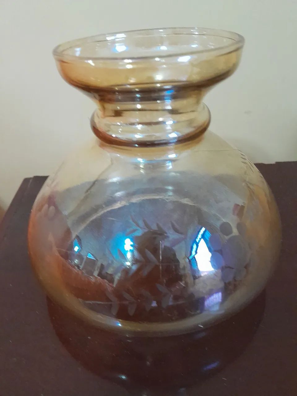 Cúpula de abajur antiga