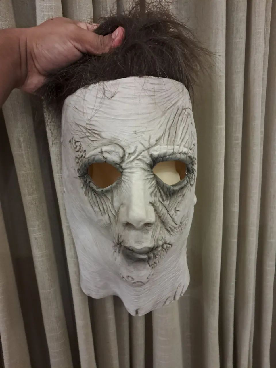 Máscara Halloween Michael Myers + Faca 30cm - Foto 2
