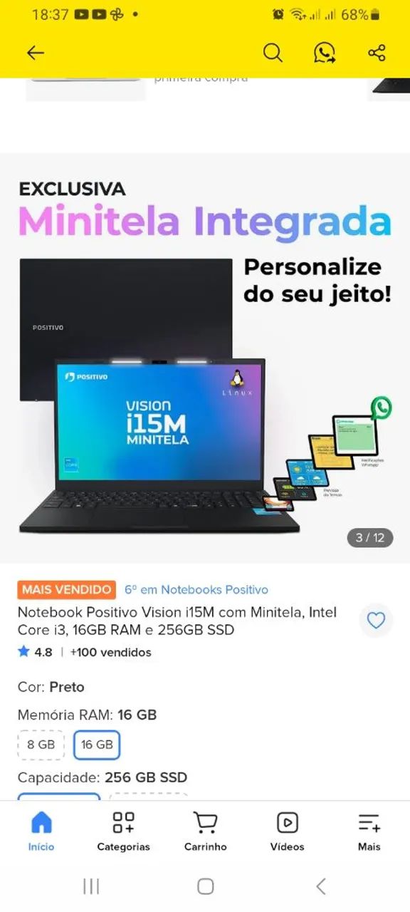 Notebook positivo  - Foto 3