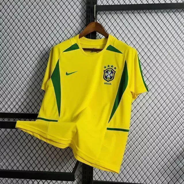 Camisa Brasil 2002 retrô GG - Foto 2