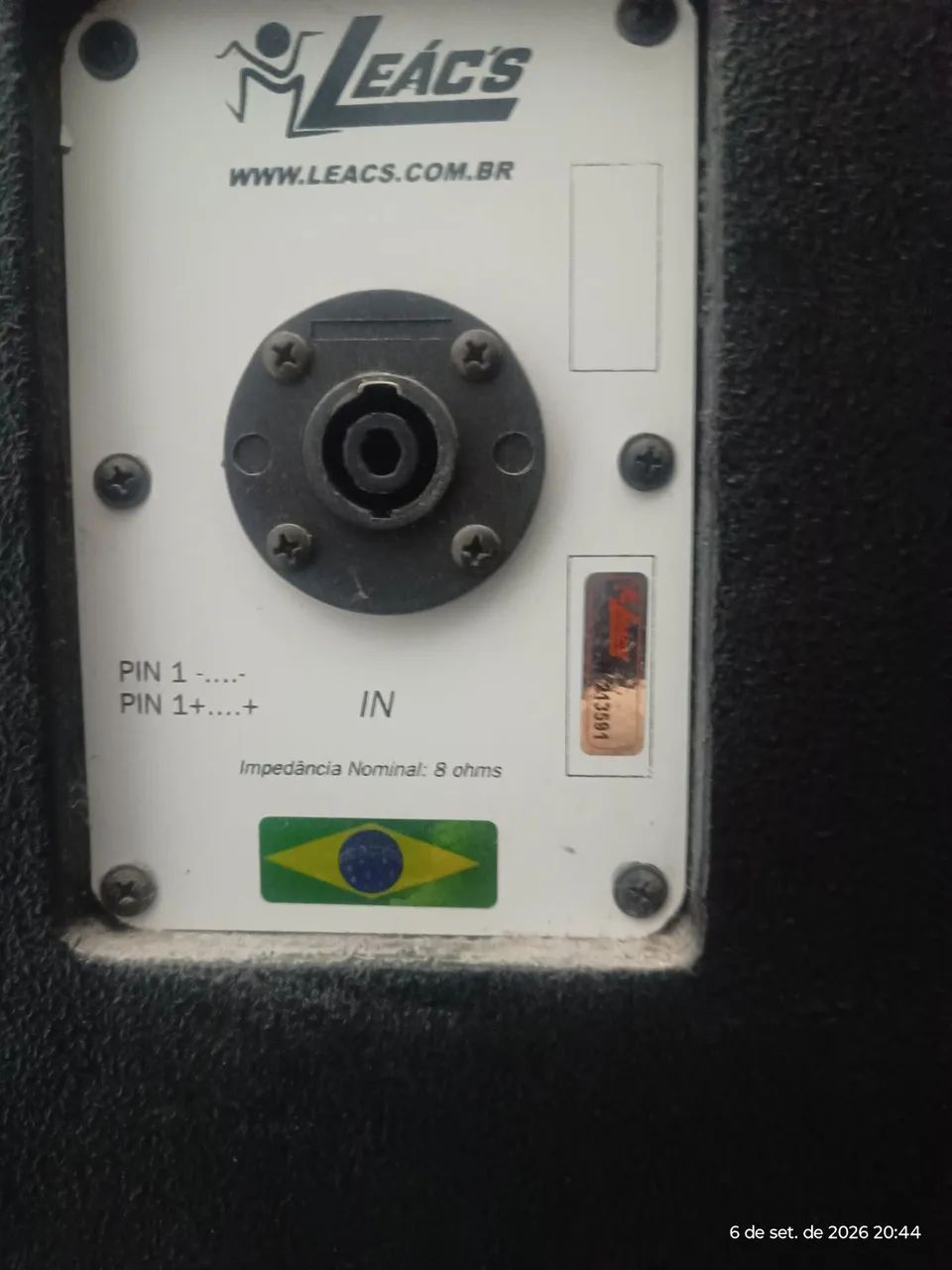 Caixa Leacs subgrave Vip 600 - Foto 4