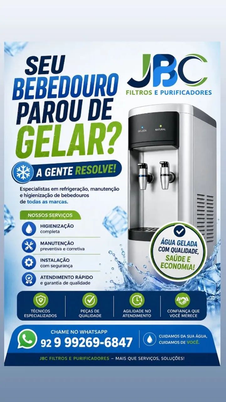 Refrigeração de bebedouros 