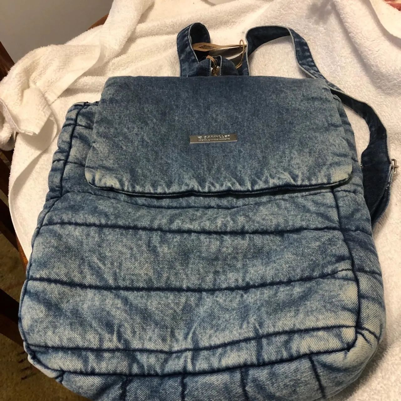 Mochila jeans 
