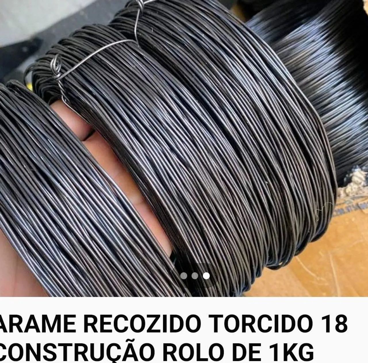Arame retorcido e Pregos  - Foto 3