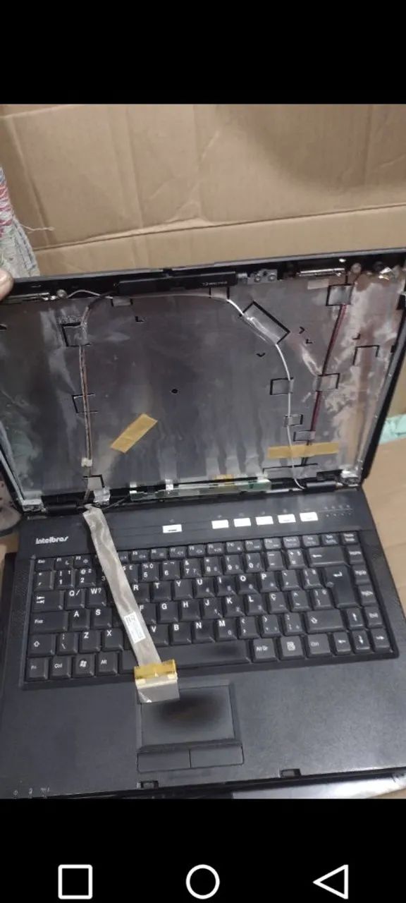 3 notebook carcaça placa funcionando 