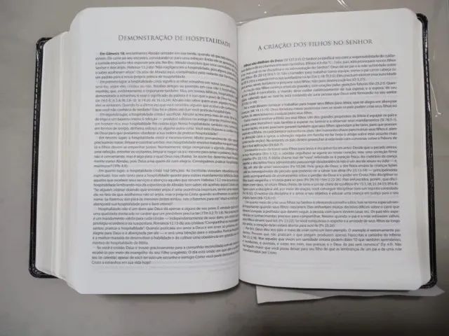 Bíblia de Estudo Herança Reformada Preta 1ª Edição Raridade - Lacrada - Foto 4