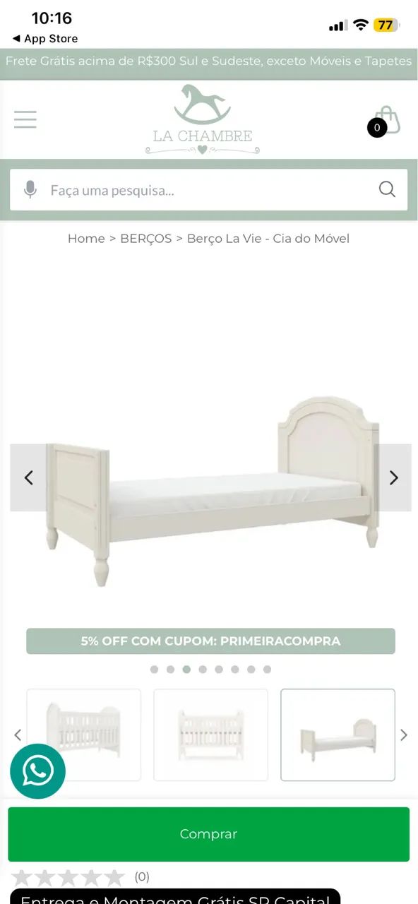 Berço americano  - Foto 3
