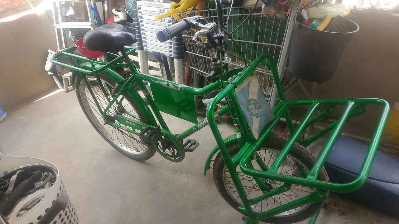 Bicicleta cargueira 