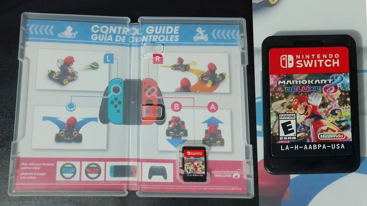Zelda Breath of the Wild + Mario Kart 8 Deluxe - Switch - Jogos de