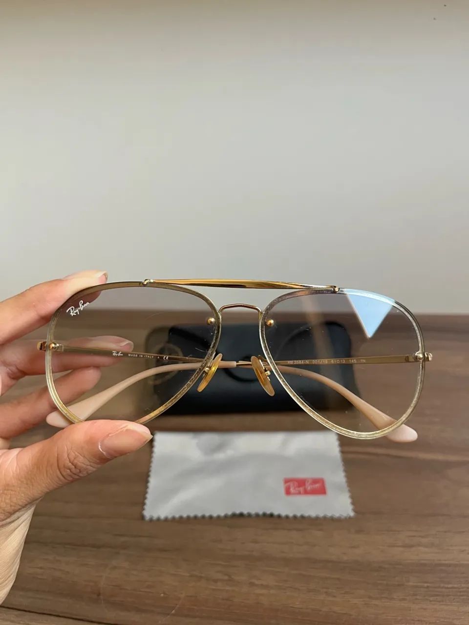 Óculos Rayban Blaze Aviator  - Foto 2
