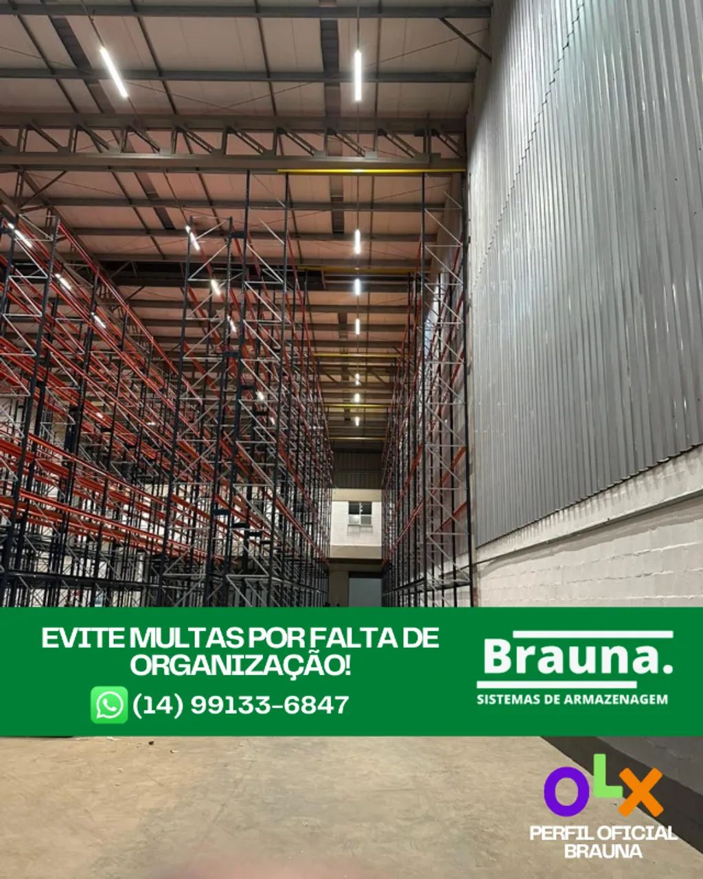 Estrutura para Galpão Industrial - Entrega Nacional