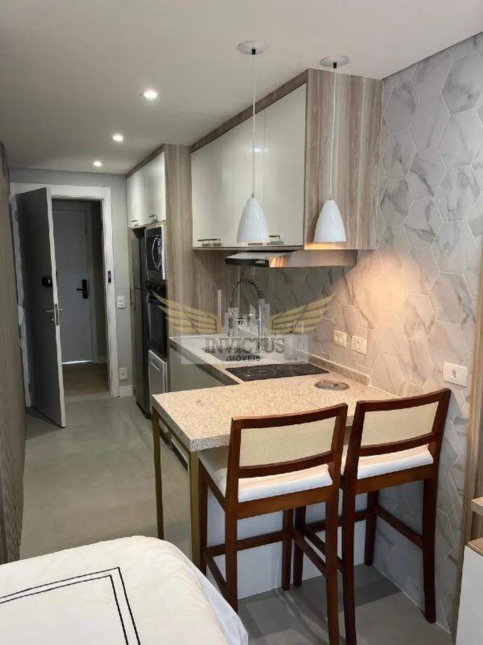 Studio Mobiliado no Edifício Cyrela For You para Comprar, 29m² - Moema, São Paulo/SP. - Foto 2