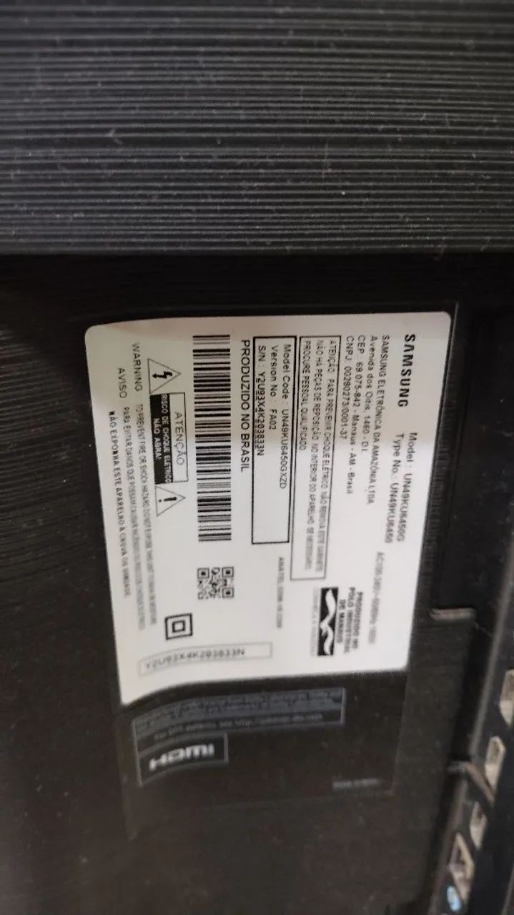 Tv Samsung 50 polegadas - Venda para retirada de peças - Foto 2