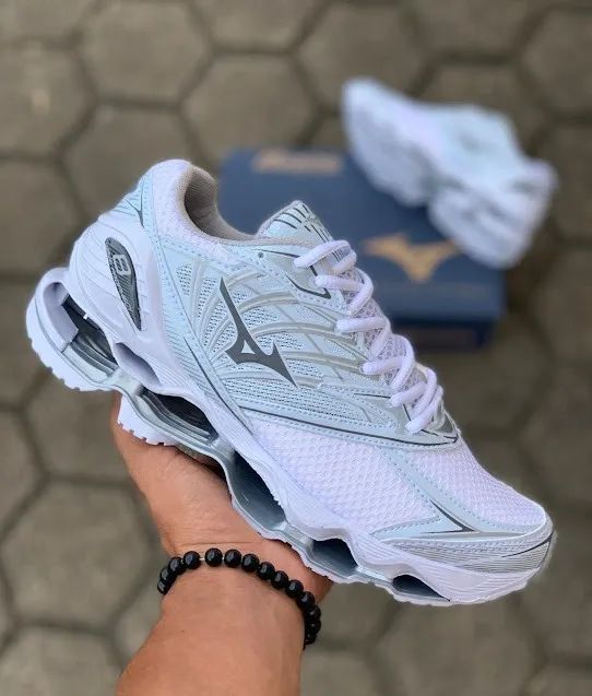 Mizuno wave branco