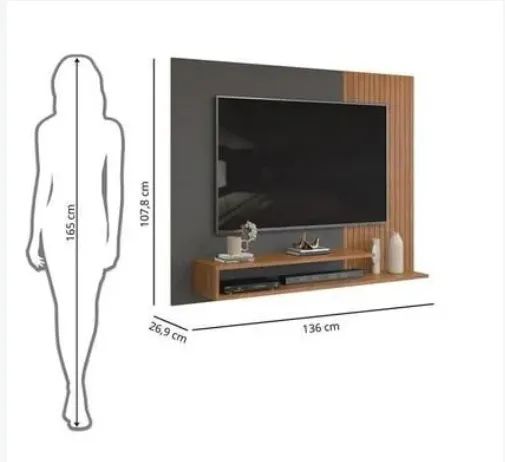 Vendo Painel para TV até 50 polegadas entrega e montagem por nossa conta !  - Foto 2