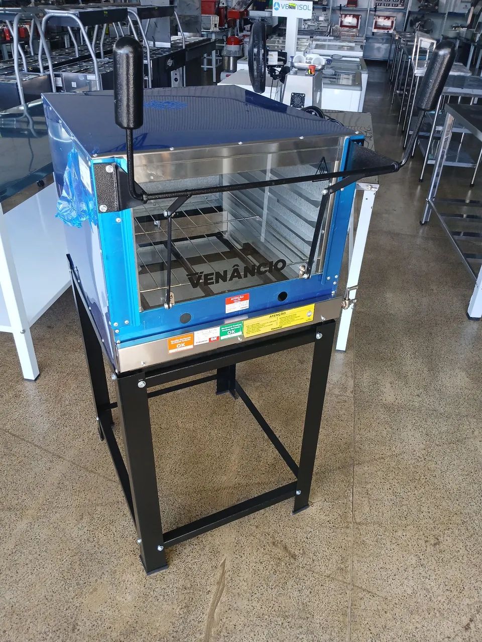 Forno Gás  Roma Inox 60 Venâncio Firi60<br>
