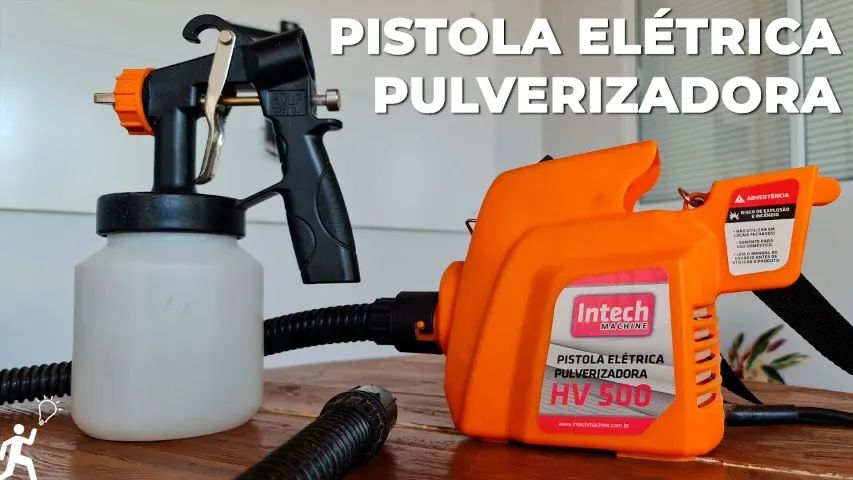 Pistola Pulverizadora Elétrica Infla Bóias,Colchões, Pinta e Enverniza. - Foto 2