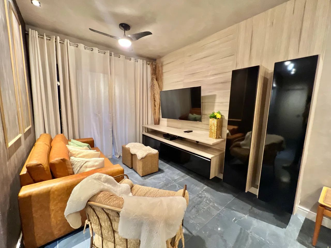 Lindo 2 Quartos Projetado e Mobiliado na Beira Mar de Jatiuca - Foto 3