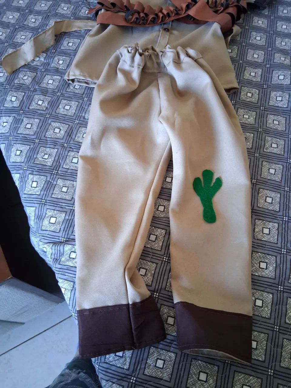 Conjunto junino de lampião criança 04 anos  - Foto 5