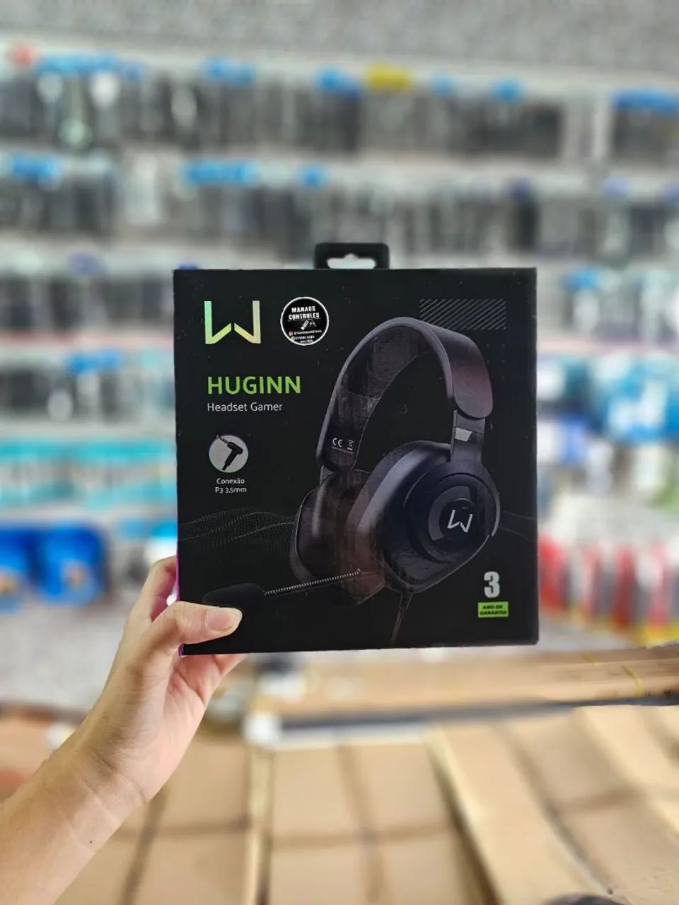 Headset Gamer Huggin 