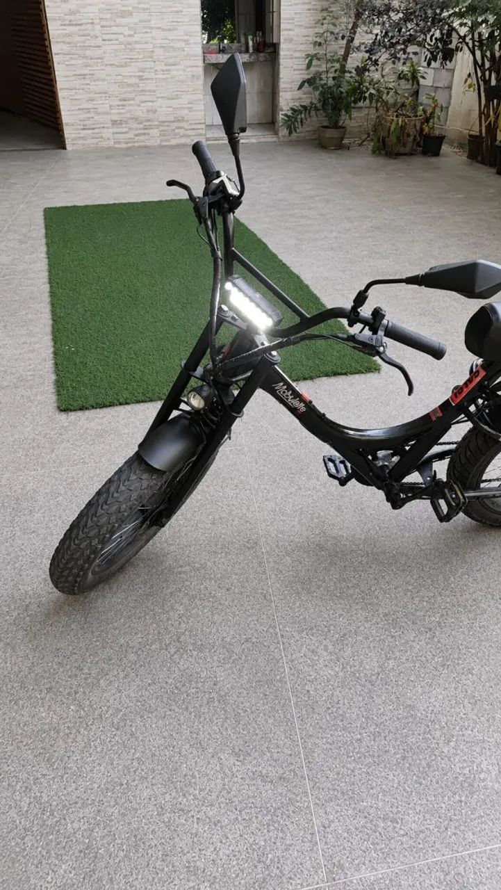 Bicicleta Elétrica Caloi Mobilete.                       