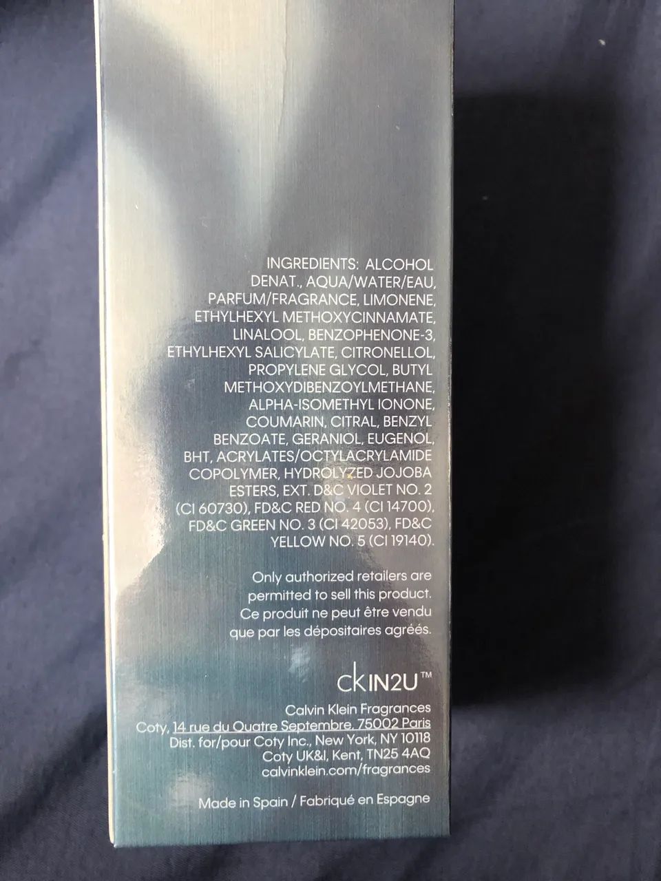  Calvin Klein CK IN2U original cheio - Foto 3