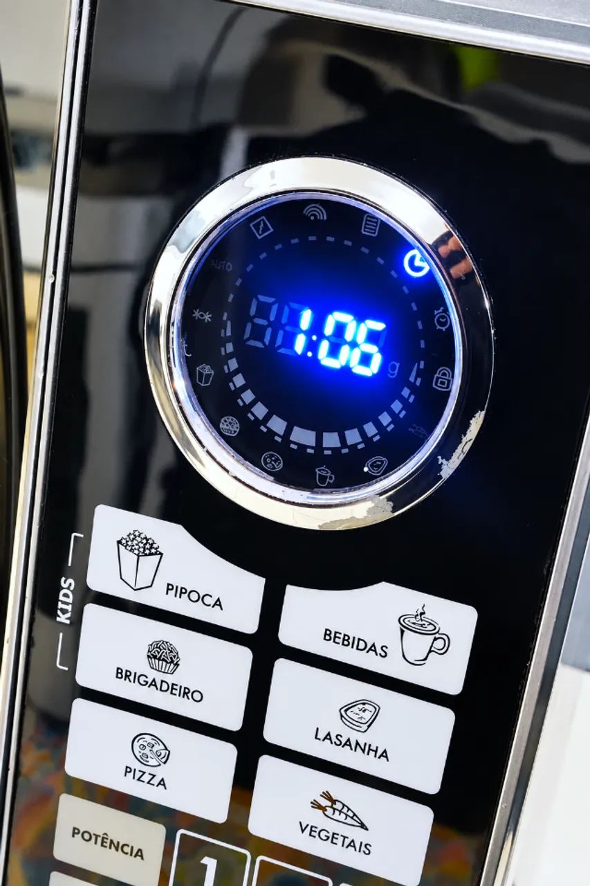 Vendo Microondas Espelhado Philco Bem Conservado + Entrega - Foto 4
