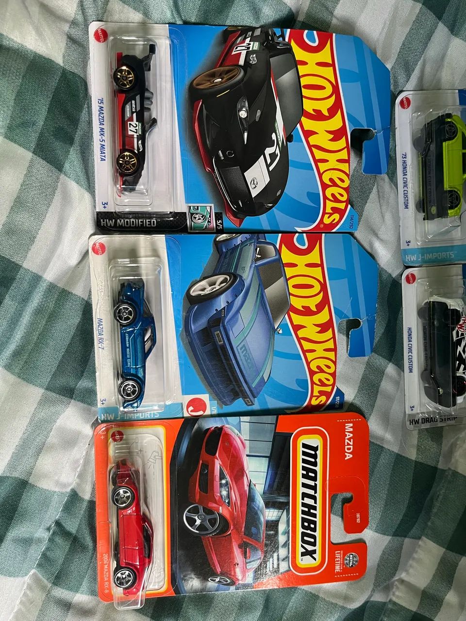 Hotwheels Trio JDM Mazda 