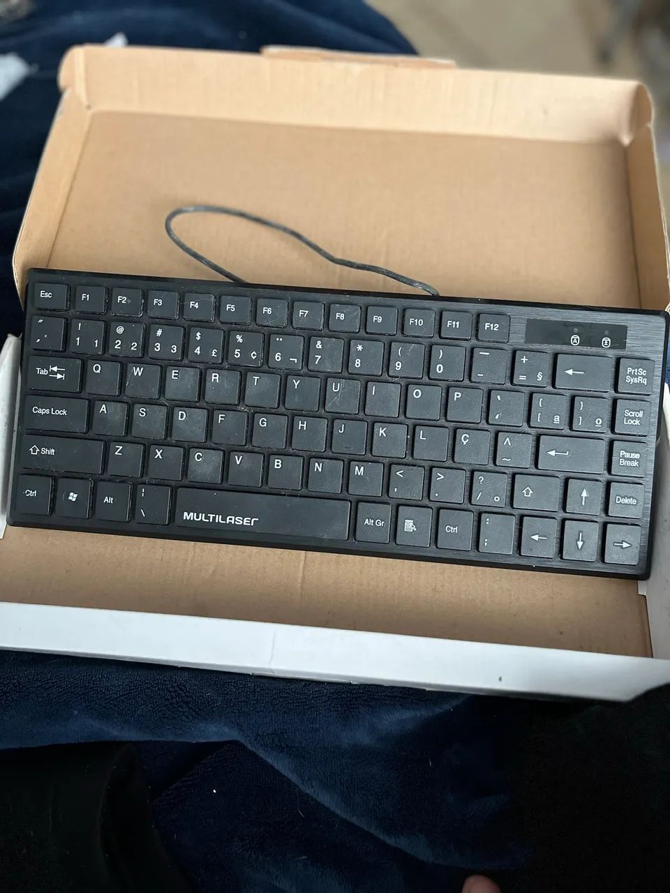Mini Teclado com fio Multilaser - Foto 4