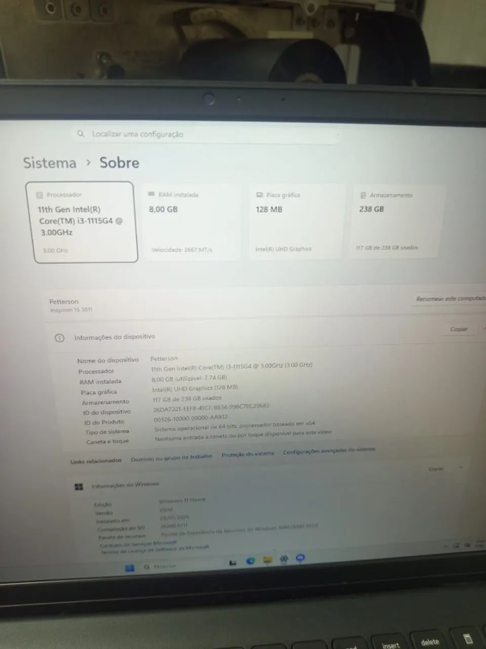 Notebook Dell Inspirion 15 - Foto 5