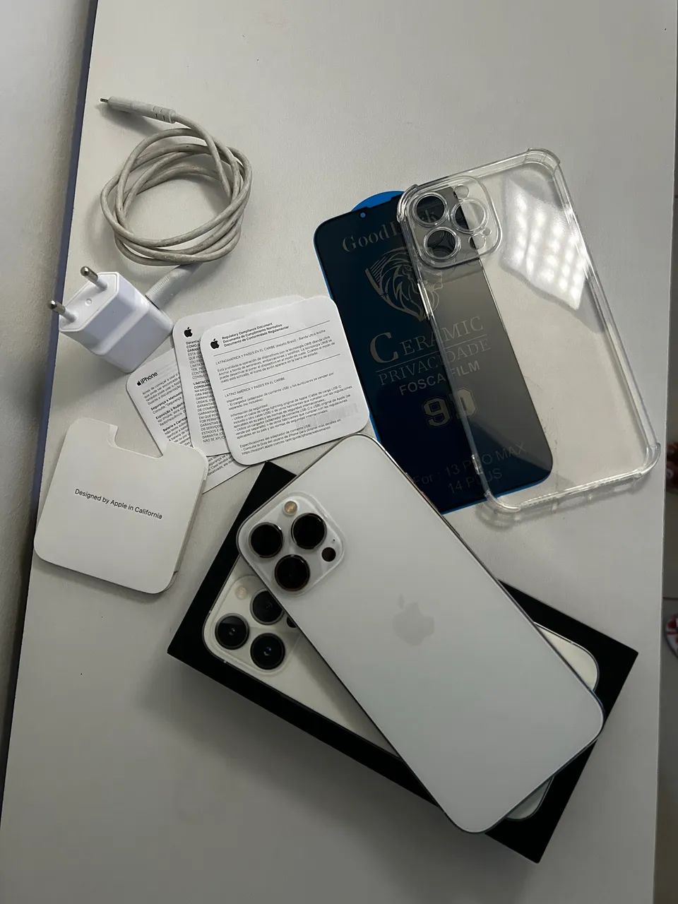 iPhone 13 Pro Max de 256GB / silver ( branco ) - Foto 3