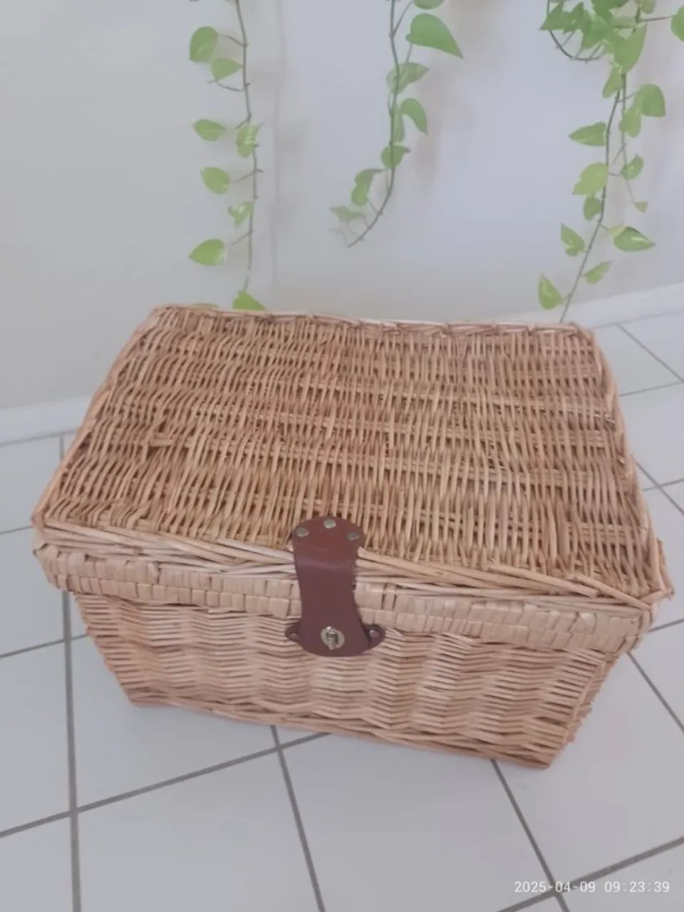 Baú em vime