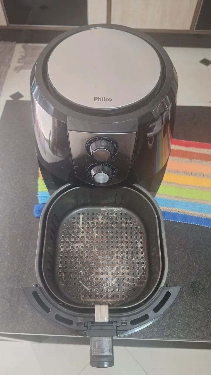Fritadeira Air Fry Jumbo Inox 5,5L litros. - Foto 3