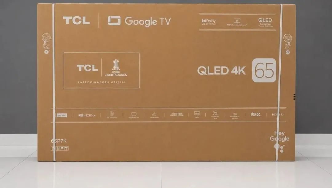 Smart tv Qled 65P lacrada com nota fiscal 